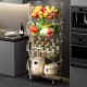 Plastic Trolley 4 Layer